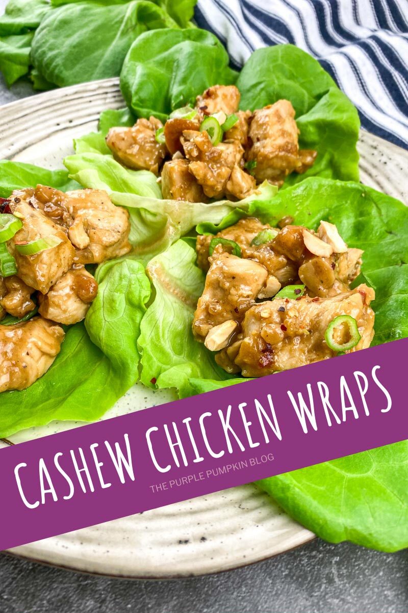 Cashew Chicken Wraps