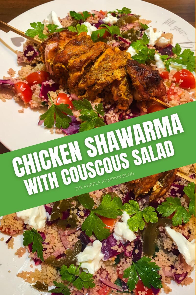 Chicken Shawarma with Couscous Salad