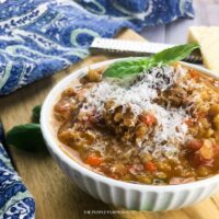Chorizo & Red Lentil Soup Recipe