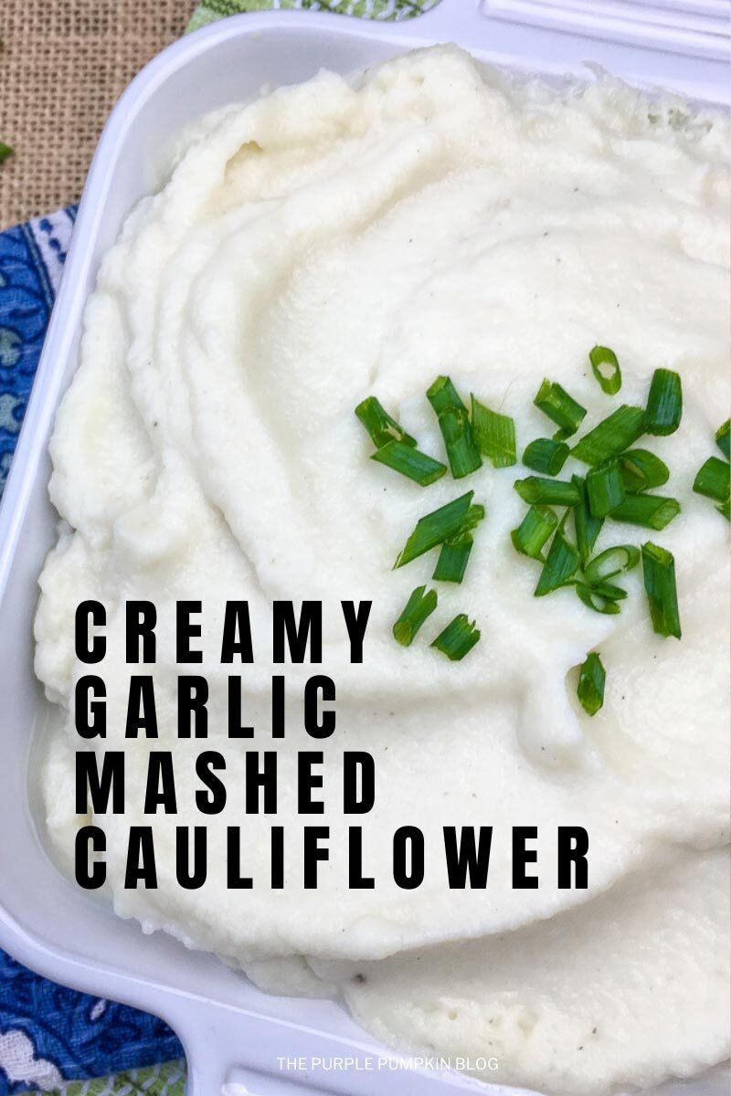 Creamy Garlic Mashed Cauliflower