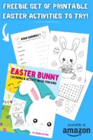 Free Printable Easter Bunny Activity Sheets &amp; Coloring Pages
