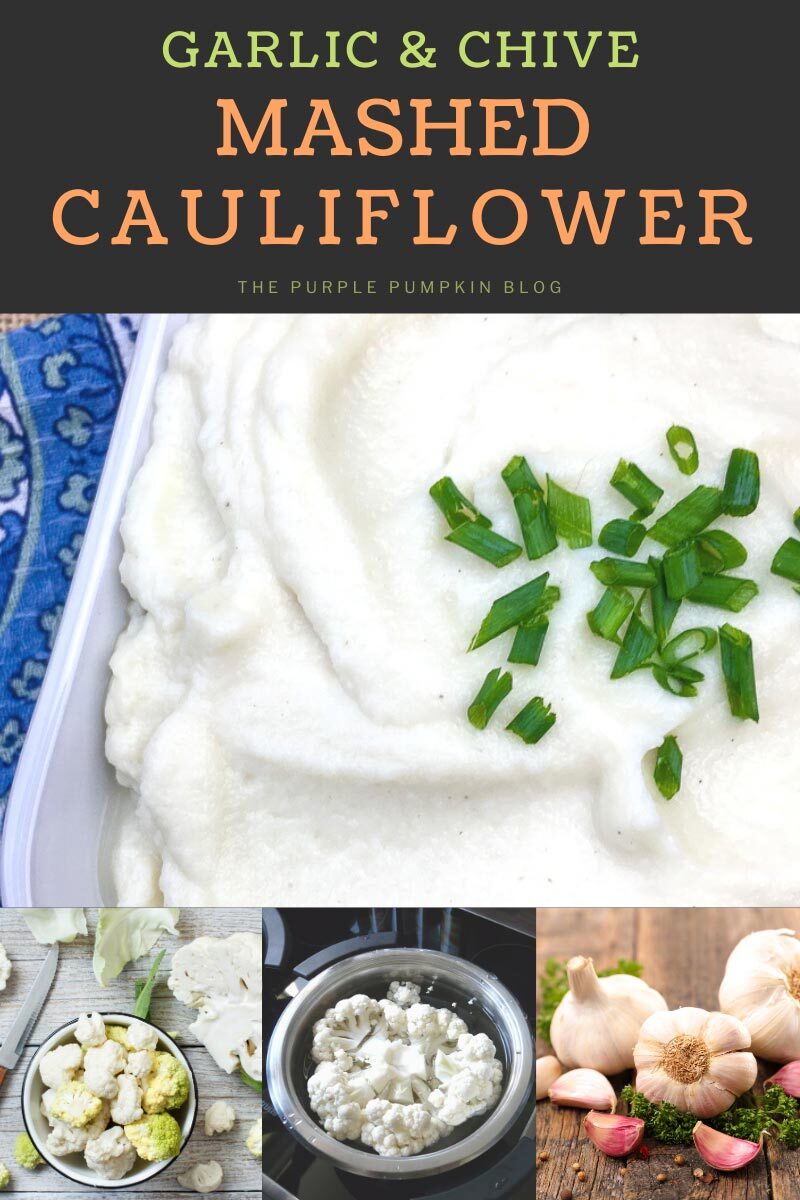Garlic & Chive Mashed Cauliflower