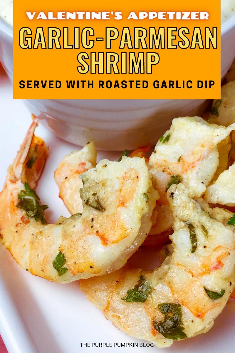 Garlic-Parmesan Shrimp with Roasted Garlic Dip