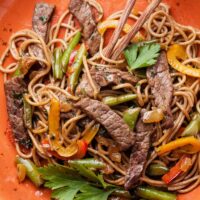 Korean-Style Beef Noodles Recipe