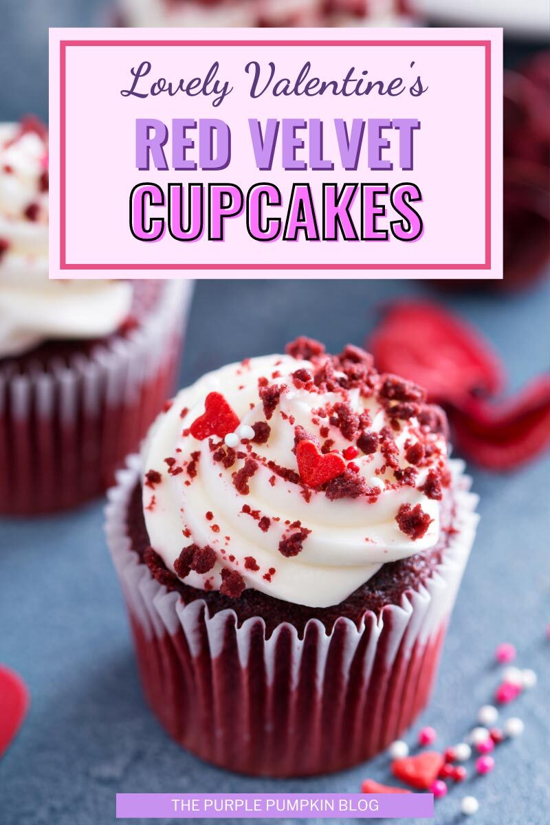 Lovely Valentine's Red Velvet Cupcakes