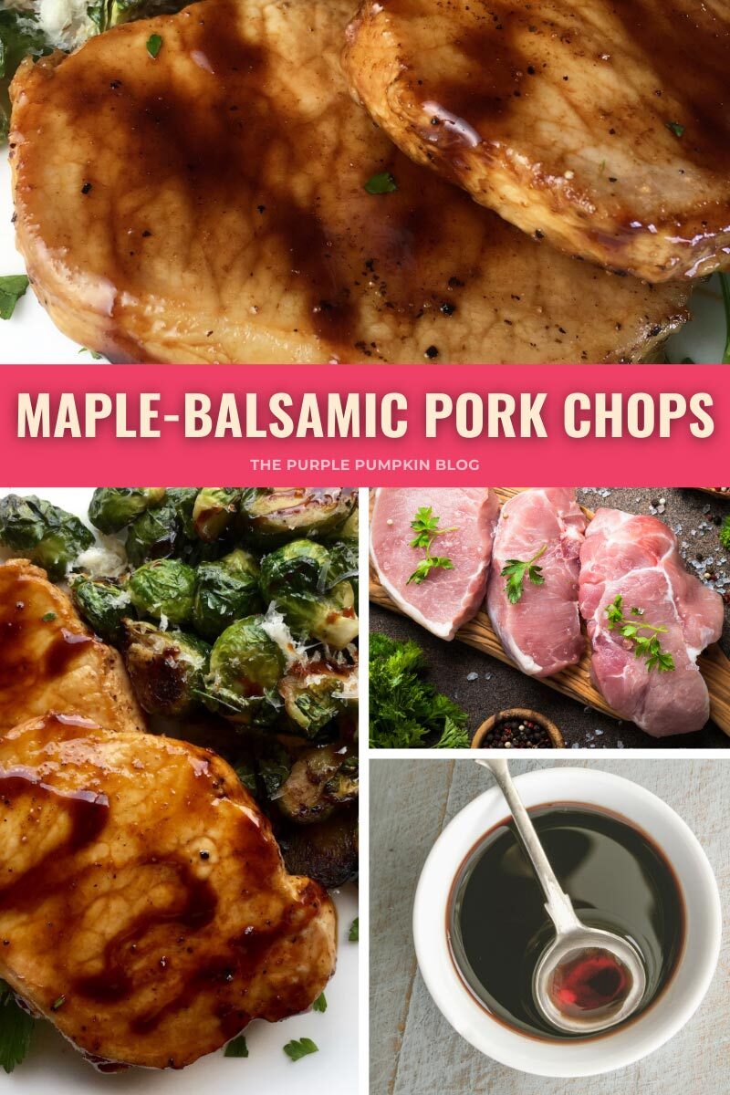 Maple-Balsamic Pork Chops Recipe