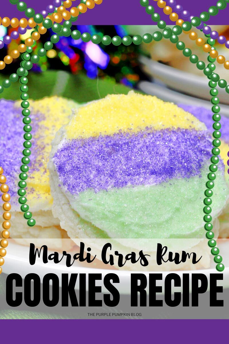 Mardi Gras Rum Cookies Recipe