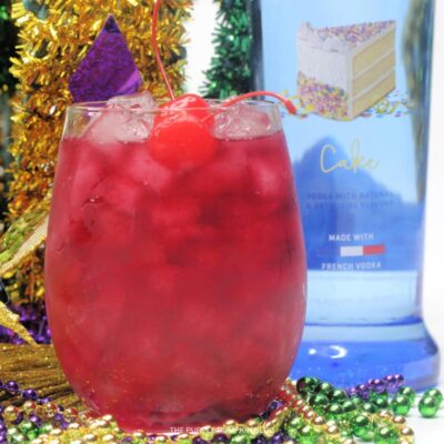 Recipe for Mardi Gras King Cake Cocktail