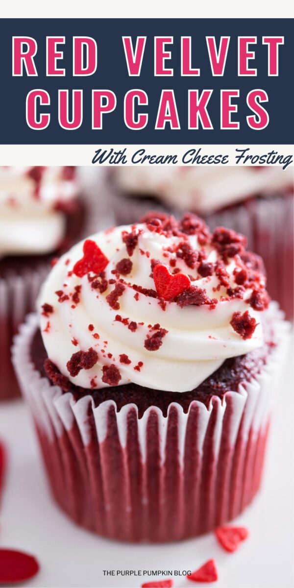 Recipe for Red Velvet Cupcakes with Cream Cheese Frosting