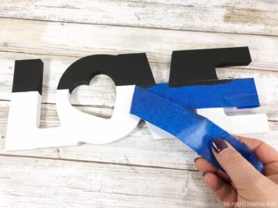 Removing Masking Tape