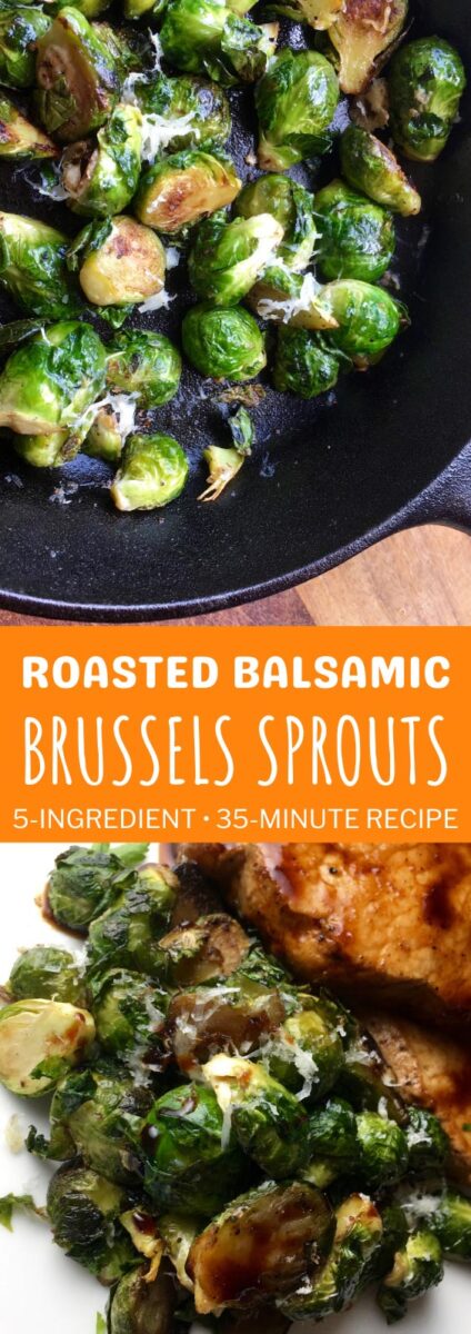 Roasted Balsamic Brussels Sprouts - 5-Ingredient Recipe