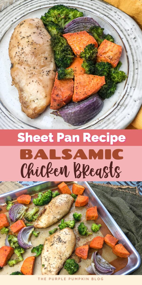 Sheet Pan Recipe for Balsamic Chicken