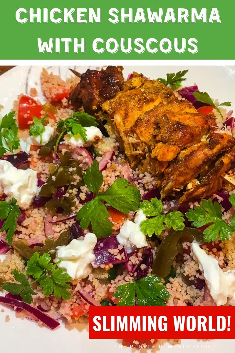 Slimming World Chicken Shawarma with Couscous