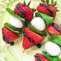 Strawberry Caprese Skewers Recipe