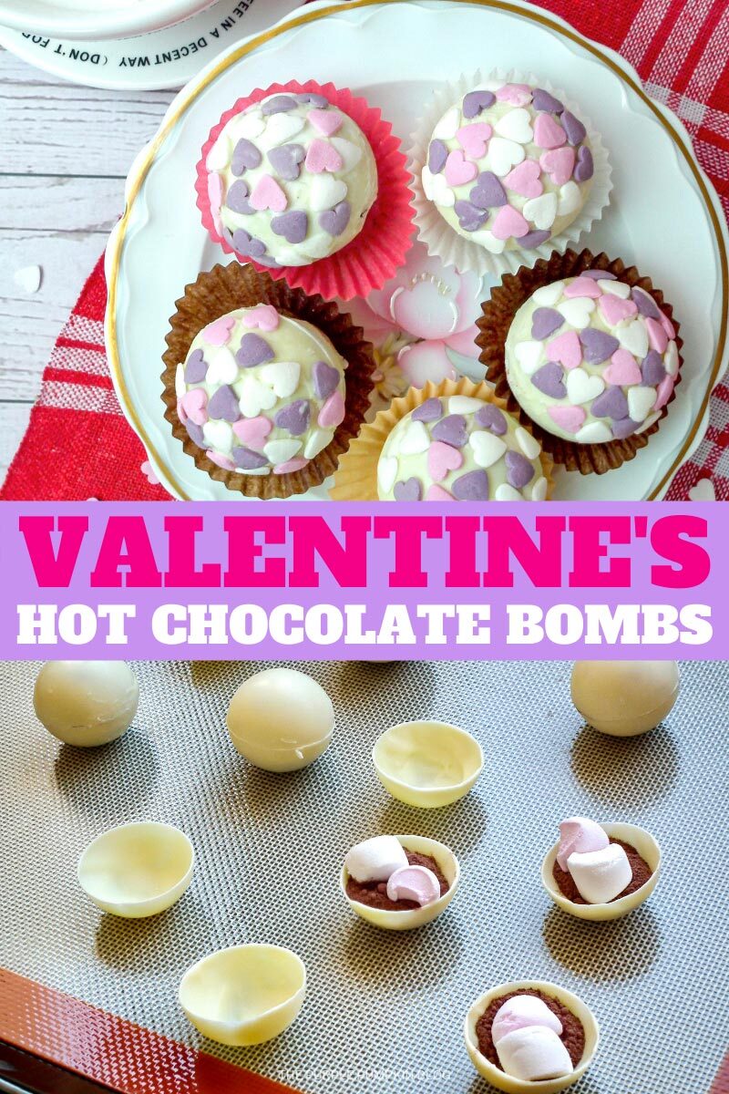 Valentine's Hot Chocolate Bombs