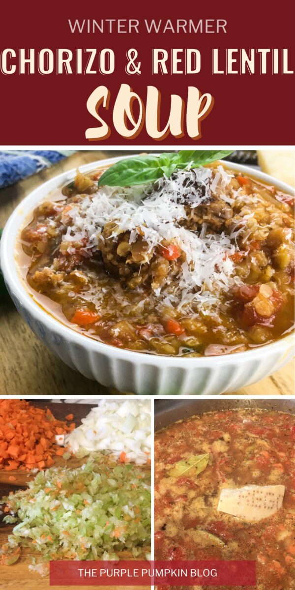 Winter Warmer Chorizo & Red Lentil Soup