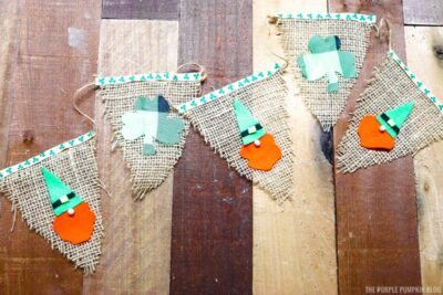Completed St. Patty's Day Gnome Banner (2)