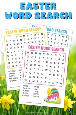 Free Easter Word Search Printable