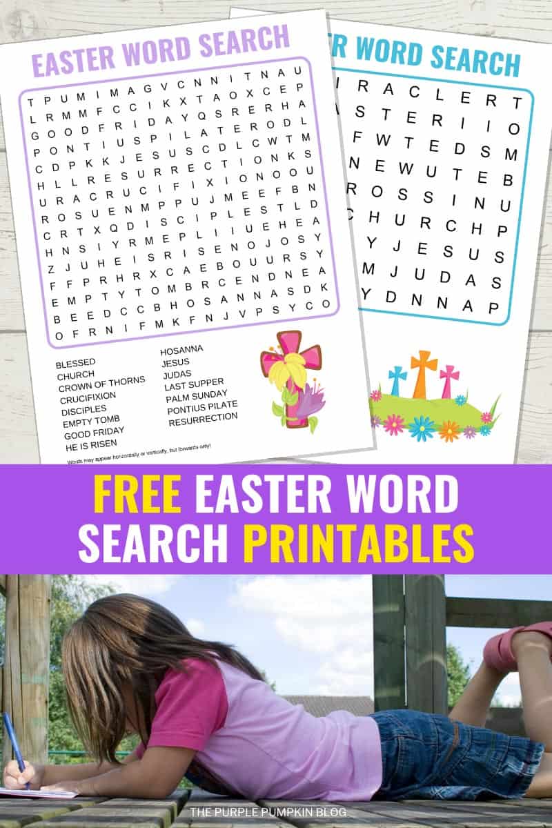 Free Easter Word Search Printable