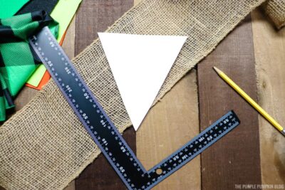 Gnome Banner Triangle Template