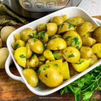 Instant Pot Buttery Parsley Potatoes