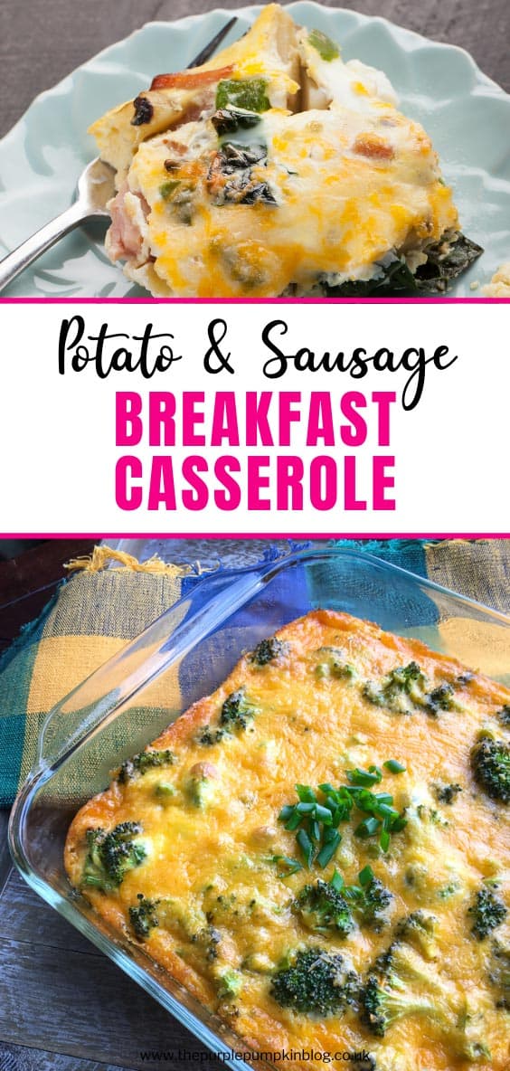 Potato, Sausage, and Broccoli Breakfast Casserole
