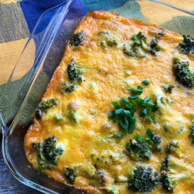 Recipe for Breakfast Casserole with Sausage and Broccoli