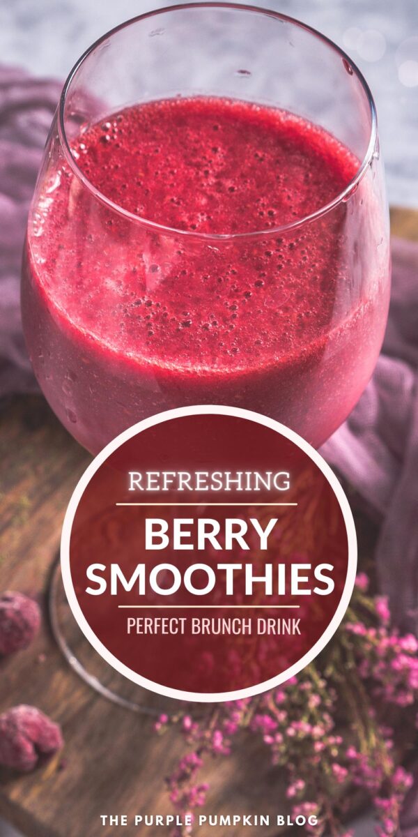 Refreshing Berry Smoothies for Brunch