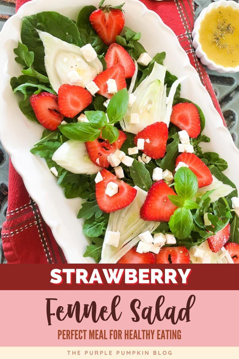Strawberry Fennel Salad - Perfect for Healthy Eating