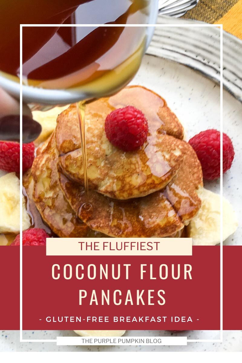 The Fluffiest Coconut Flour Pancakes