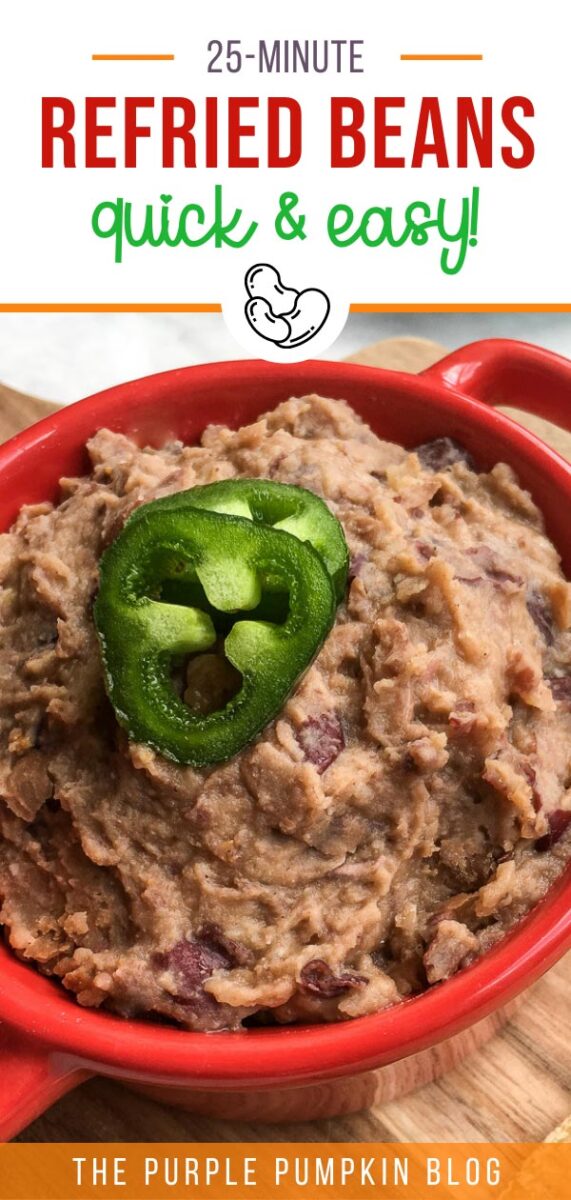 25-Minute Refried Beans - Quick & Easy!