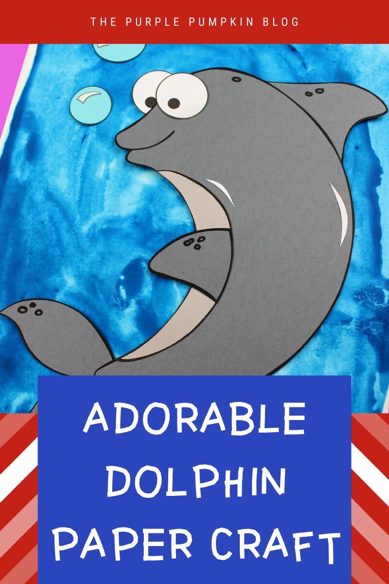 Adorable Dolphin Paper Craft