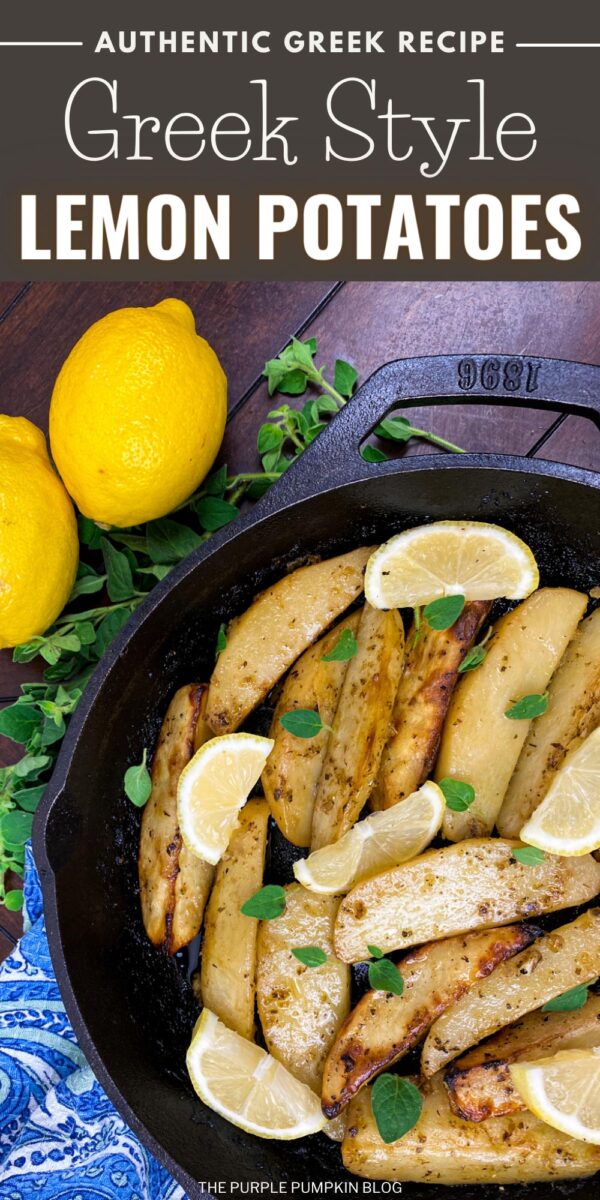 Authentic Greek-Style Lemon Potatoes