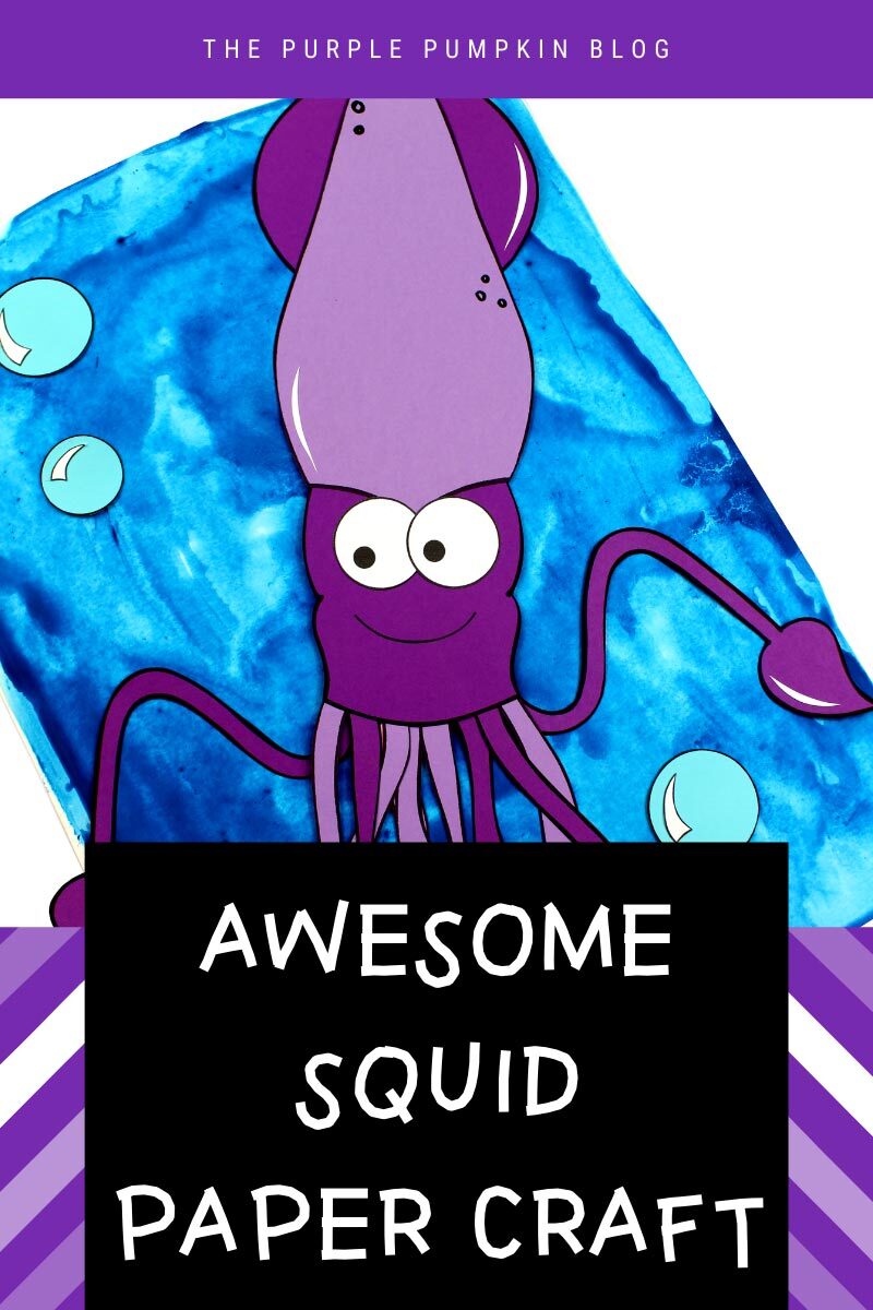 Awesome Squid Paper Craft