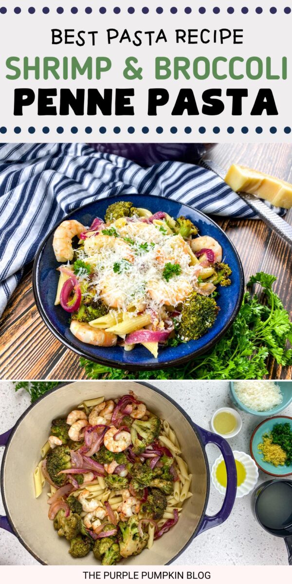 Best Pasta Recipe! Shrimp & Broccoli Penne Pasta