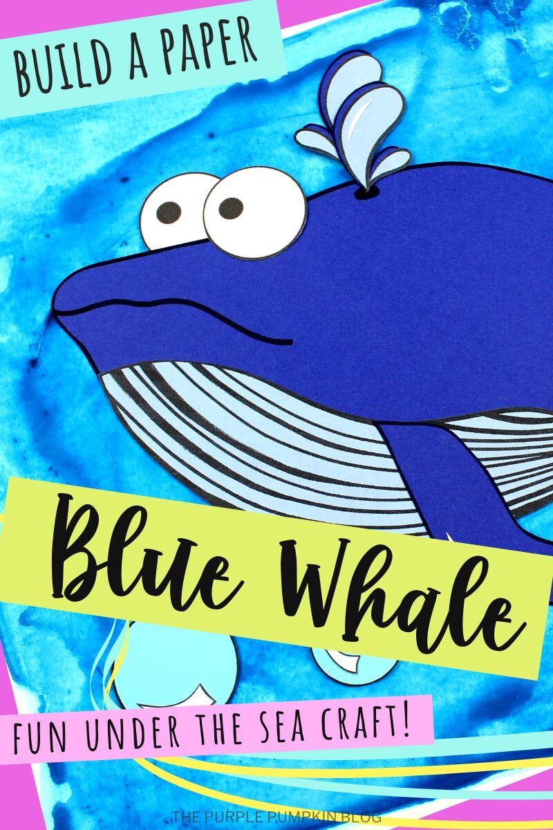 Build a Paper Blue Whale - Fun Under the Sea Craft