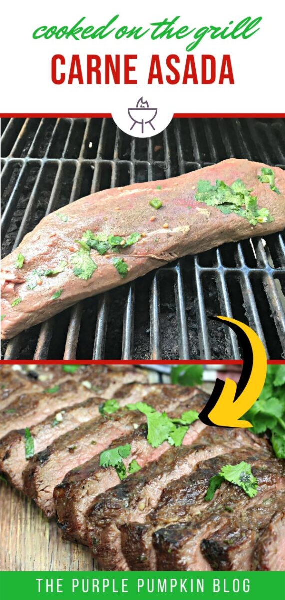 Carne Asada Recipe Cooked on the Grill