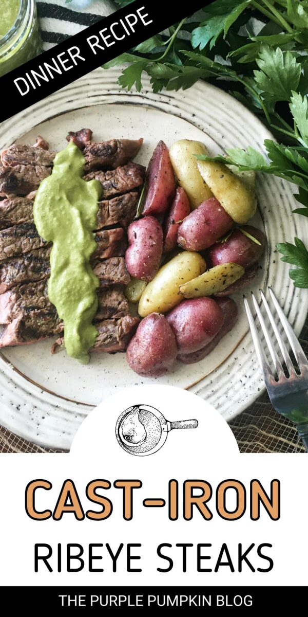 Cast-Iron Ribeye Steak Dinner Recipe