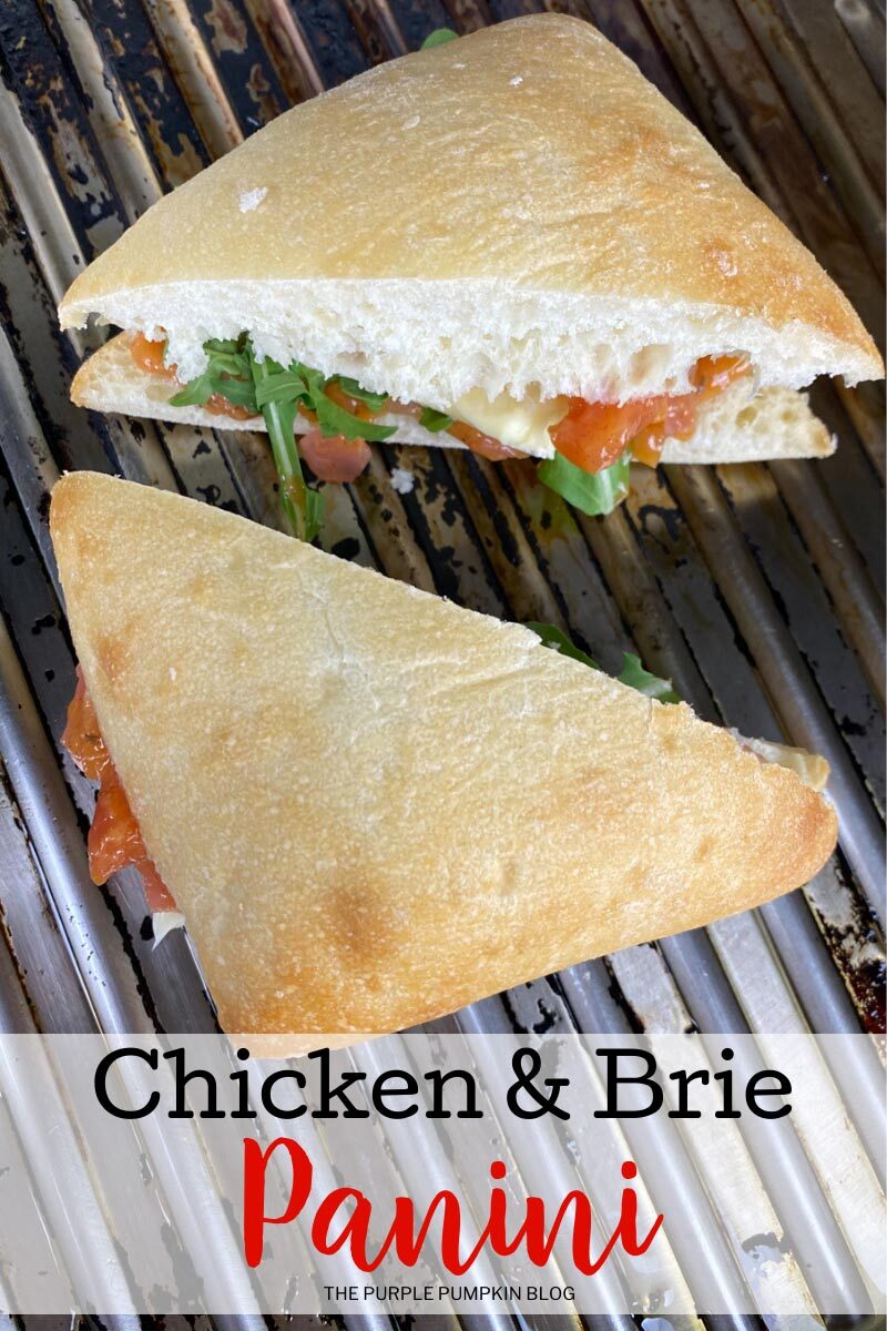 Chicken & Brie Panini Sandwich