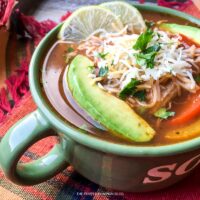 Chicken Fajita Soup Instant Pot Recipe
