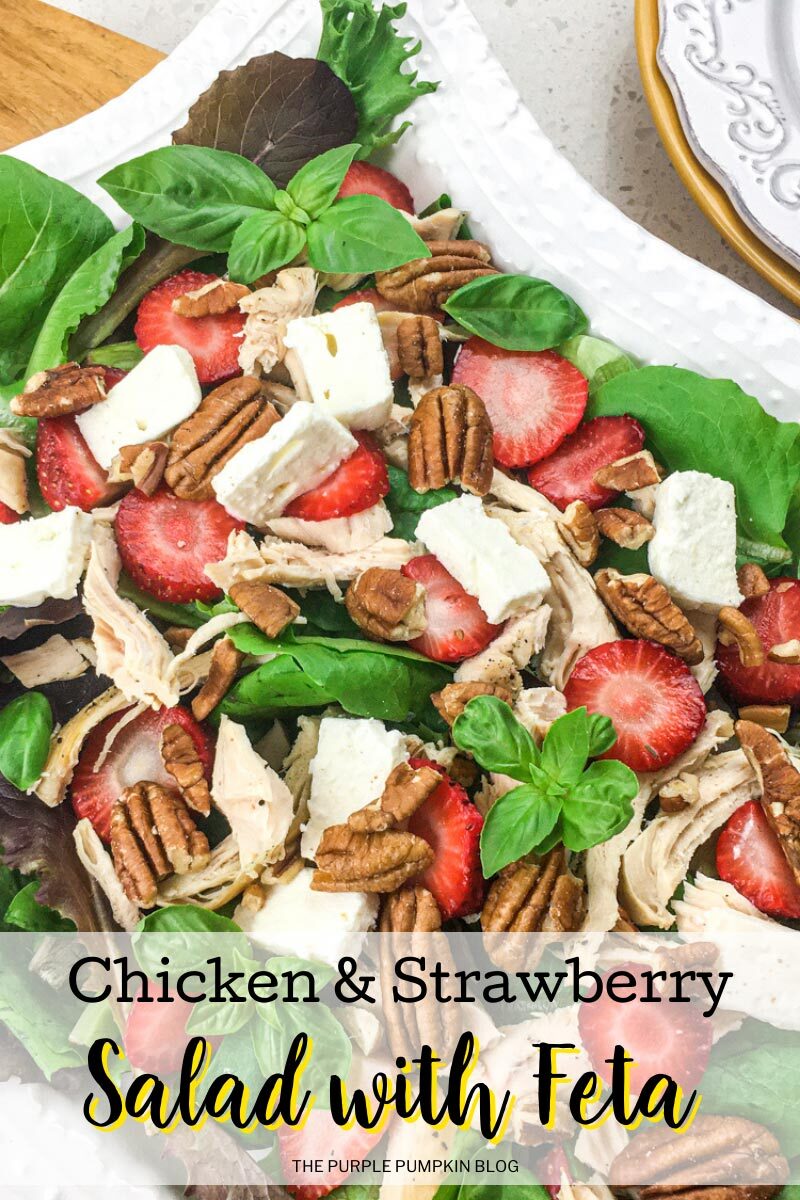 Chicken & Strawberry Salad with Feta