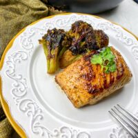 Chili Lime Mahi-Mahi Recipe with Blackened Broccoli