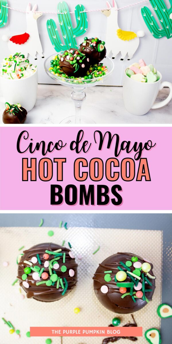Cinco de Mayo Hot Cocoa Bombs