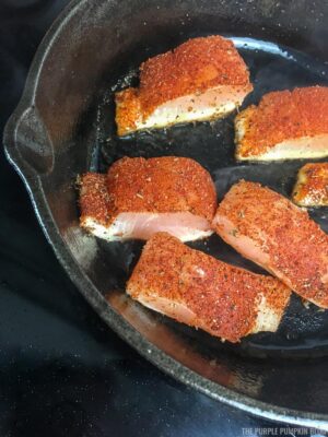 Cooking Fish in Skillet