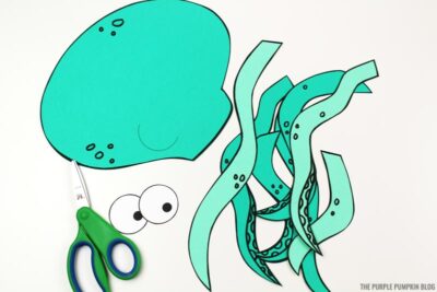 Paper Octopus Craft – A Cute Under The Sea Activity!