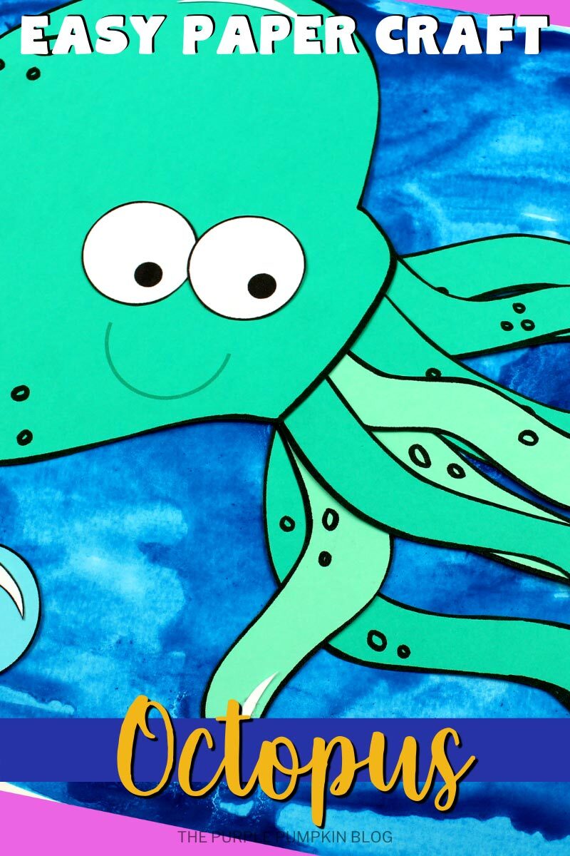 Easy Paper Craft Octopus