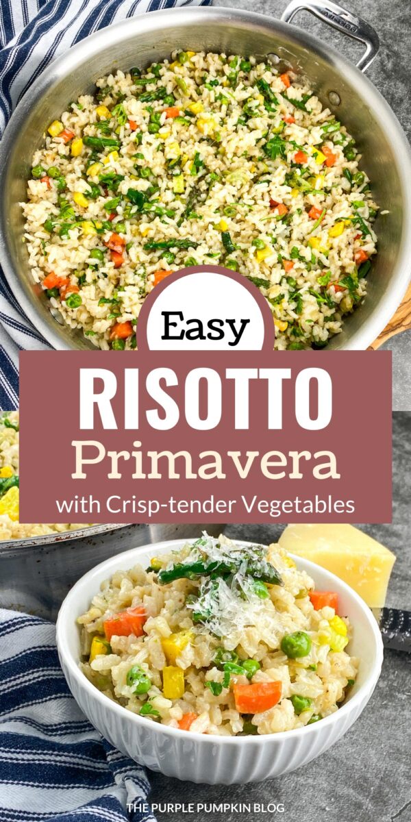 Easy Risotto Primavera with Crisp-Tender Vegetables