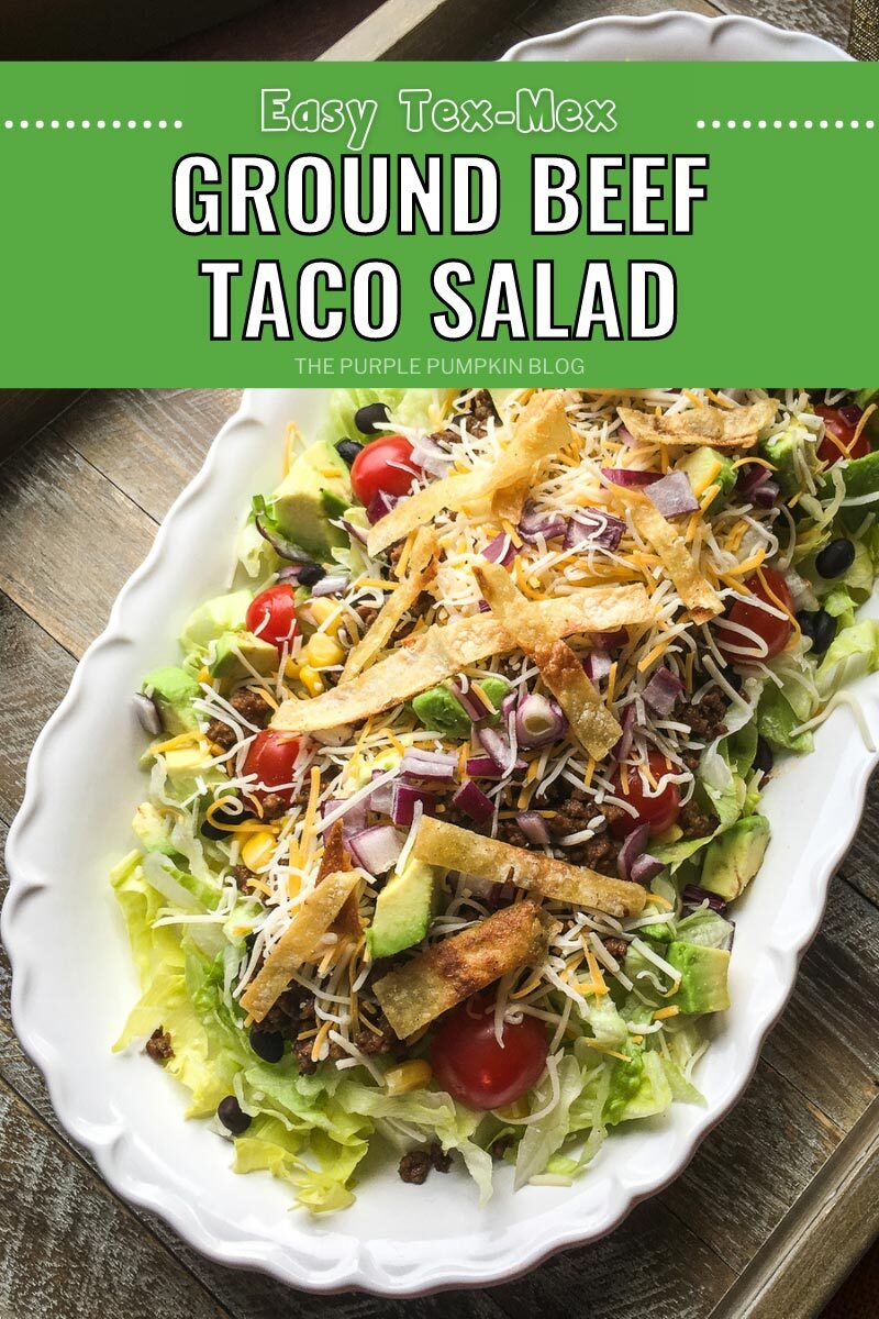 Easy Tex-Mex Ground Beef Taco Salad
