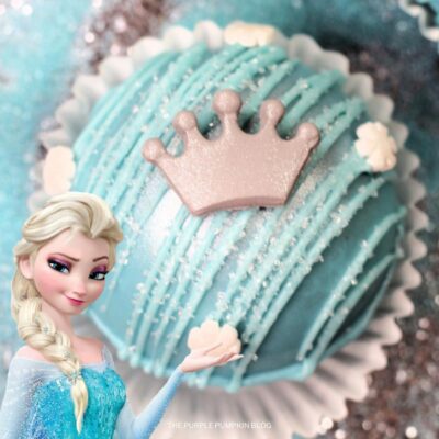 Elsa Hot Cocoa Bomb