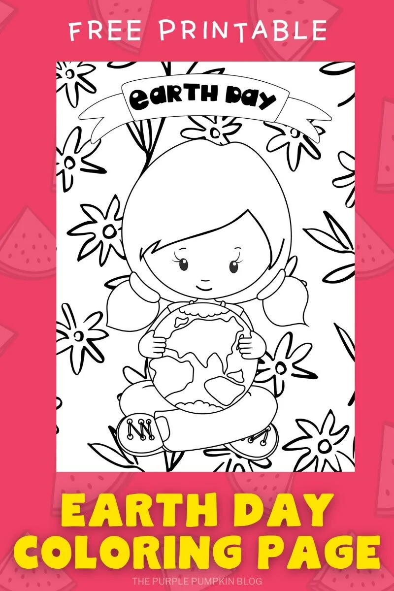 Free Printable Earth Day Coloring Pages (Colouring Sheets)